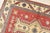Kazak Rug 6′ X 8’10” Red Wool Tribal Geometric Hand-Knotted Oriental Carpet For Sale In Philadelphia - Image 6 of 12