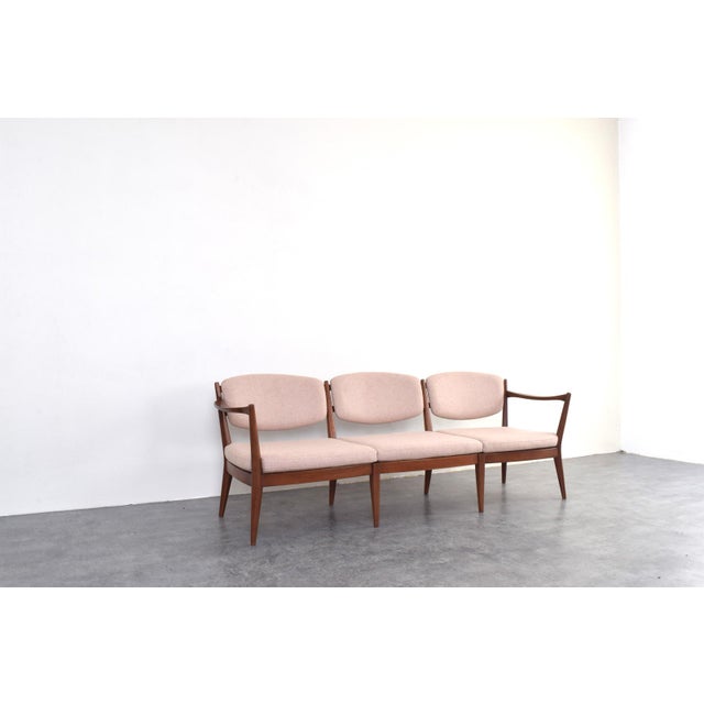 Norwegian Teak Sofa by Fredrik A. Kayser and Adolf Relling for Arnestad Bruk, 1950s For Sale - Image 9 of 18