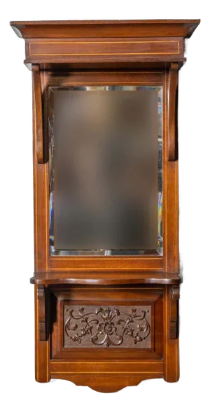 Edwardian Last Look Mirror, 1890s