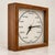 Vintage “Time Squared” wall clock featuring the whimsical “twelveish, oneish, twoish…” dial design, attributed to Los...
