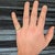 Early 21st Century Gents Two Tone Gold Diamond Wedding Band, Size 9.5 For Sale - Image 5 of 5