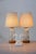 Mid-Century Modern Scandinavian Teak and Glass Table Lamps, Set of 2 For Sale - Image 10 of 13