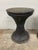 Gothic Pair of Vintage North Carolina Estate Blackened Cast Stone Garden Stools For Sale - Image 3 of 11