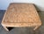 1980s Vintage Maitland Smith Style Tessellated Stone Coffee Table With Inlay & Brass Capped Feet For Sale - Image 9 of 12