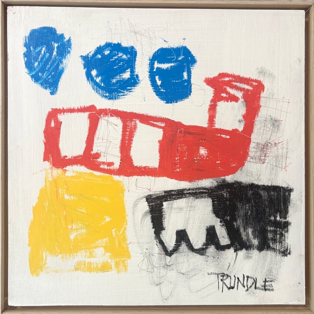 Sarah Trundle, Contemporary Abstract Painting, "Opposites Attract" For Sale - Image 9 of 9