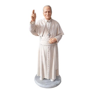 Pope Leo XIV in a Blessing Gesture For Sale