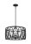 2020s Sean Lavin by Visual Comfort Studio Patrice Chandelier, Dark Weathered Zinc For Sale - Image 5 of 5