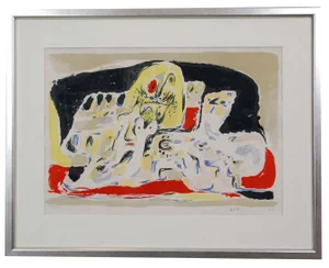 Asger Jorn, Trolltøj, Lithograph, 1955