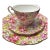 Royal Standard "Virginia Stock" Vintage Bone China Trio Tea Set - 3 Pieces For Sale
