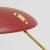 Table Lamp in Red Painted Metal, 1950s For Sale - Image 6 of 12