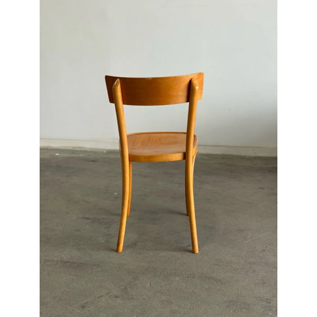 Late 20th Century Thonet Bentwood Bistro Chair - Single For Sale - Image 9 of 11