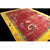 Art Deco 1920s Red Classic Flora Antique Chinese Art Deco Carpet Rug by Nichols Workshop For Sale - Image 3 of 10