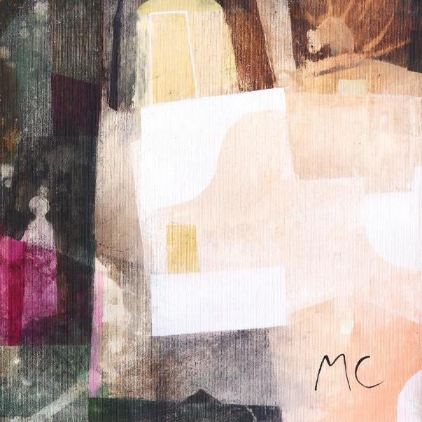 The Family - Original Geometric Architectural Acrylic Painting on Canvas For Sale - Image 4 of 6