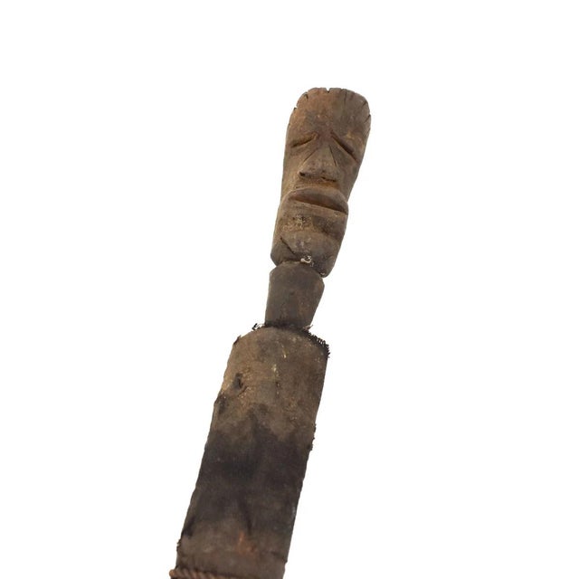 Early 20th Century Early 20th Century Suku Figural Post Tanzania For Sale - Image 5 of 6