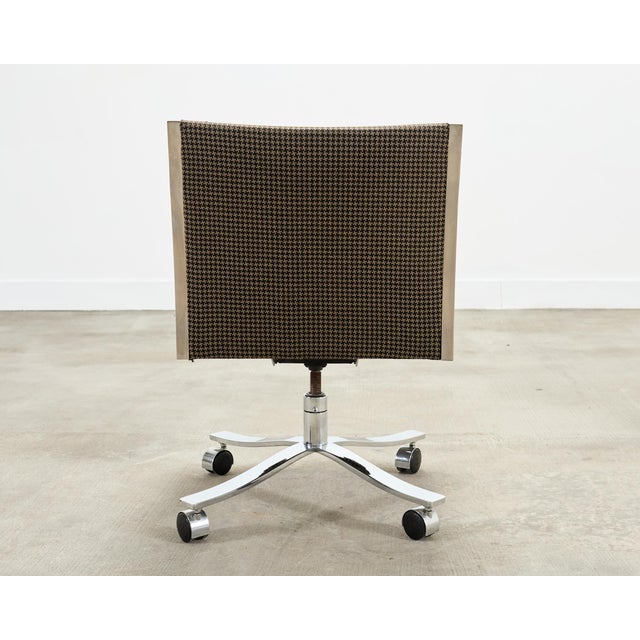 Bert England Office Swivel Steel Desk Armchair for Stow Davis For Sale - Image 18 of 18
