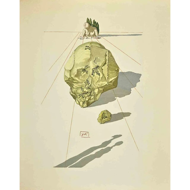 Salvador Dali, Ugolino, Woodcut Print, 1963 For Sale - Image 4 of 4