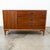 Fully refinished BP John 3 drawer dresser / credenza in walnut. Very nice construction, great details. Comes with 3...