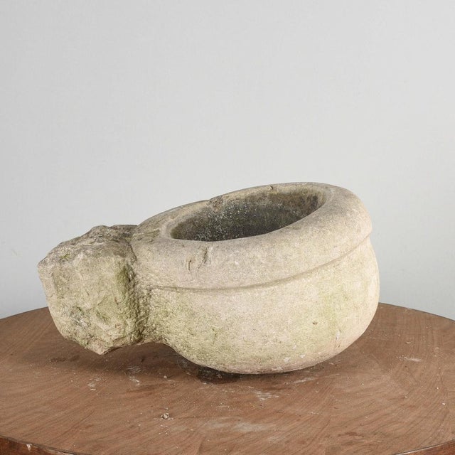 Wall Bowl in Stone For Sale - Image 9 of 9