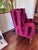 Curved wing armchair with single welt trim. Fabric by Zimmer & Rohde Morea #5061