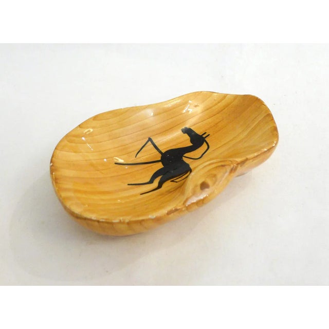 Bark Style Storage Cup by Grandjean-Jourdan Vallauris, 1970s For Sale - Image 9 of 10