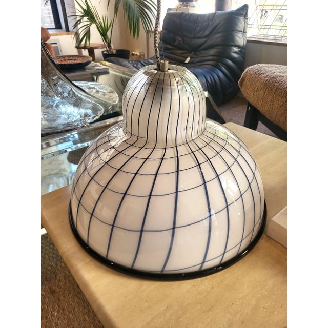 Murano Glass Pendant Light from Fratelli Tosi, 1980s For Sale - Image 7 of 8