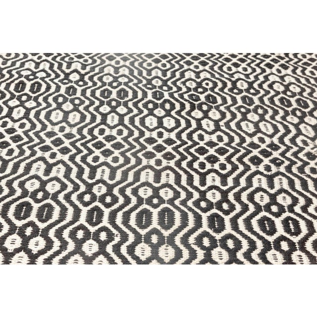 Textile Modern Chessboard Pattern Flat-Weave Wool Rug by Doris Leslie Blau For Sale - Image 7 of 10