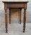 Antique Spanish Turned-Leg Wooden Work Table With Large Drawer For Sale - Image 10 of 10