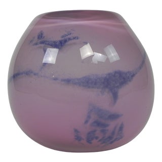 Vintage Thick-Walled Vase attributed to Severin Brørby, 1970s For Sale