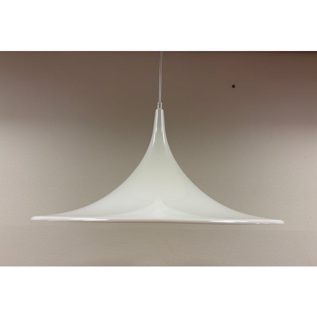Plastic Vintage Pendant Light from Dijkstra Lampen, 1979 For Sale - Image 7 of 7