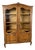 Vintage French Louis XIV Style Display Cabinet in Oak For Sale