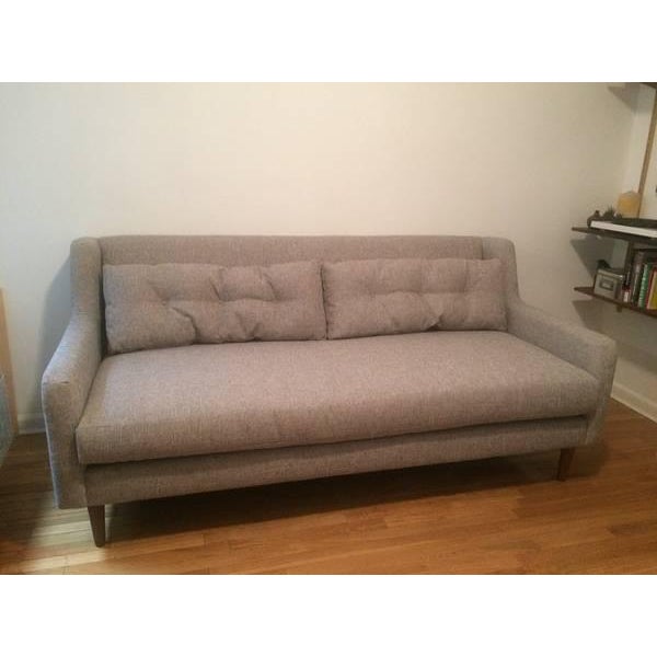 West Elm Mid Century Style Crosby Sofa Chairish