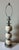 Ivory Mid 20th Century Space Age Ceramic Globes and Chrome Table Lamp Attributed to Solken Leuchten For Sale - Image 8 of 11