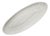Late 20th Century Italian White Ceramic Relief Fish Serving Platter For Sale