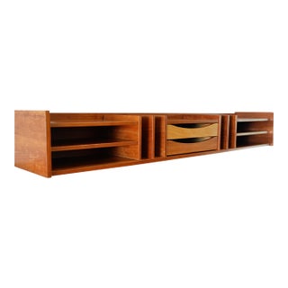 Pedersen & Hansen Teak Desk Organizer | Danish Mid-Century For Sale