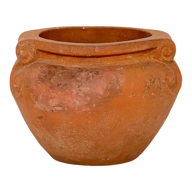 English Garden Planter Pots of Terracotta - Two Available - Individually Priced For Sale