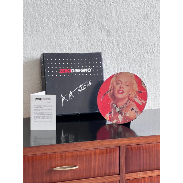 Table Clock by Mimmo Rotella for Zero Disegno, 2000s For Sale - Image 10 of 10