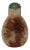 1970s Jade Pebble Snuff Bottle With Brown Jade Skin For Sale