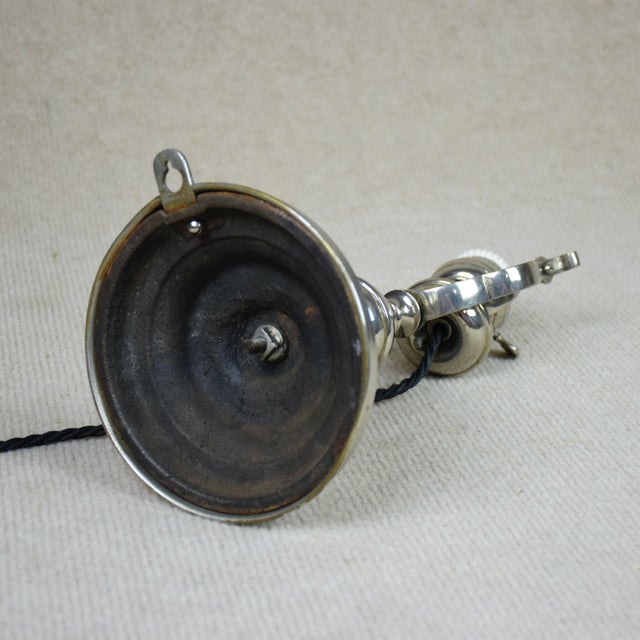 Metal Table Lamp, Sweden, 1900s For Sale - Image 7 of 9
