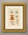 This is an original antique wood engraving, colored by hand, showing insignia of prussia. At upper left is a silver star...