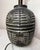 Ceramic Antique Handmade Brutalist Black Gray Terracotta Pottery Electric Table Lamp For Sale - Image 7 of 12