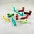 Vallauris French Vallauris Flower Vase Knife Rests, a Set of Ten For Sale - Image 4 of 15