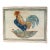 Vintage Turkish Rooster Rug - 1'6" x 1'11" For Sale