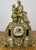 Vintage Brass Figural Mantel Clock For Sale - Image 13 of 13