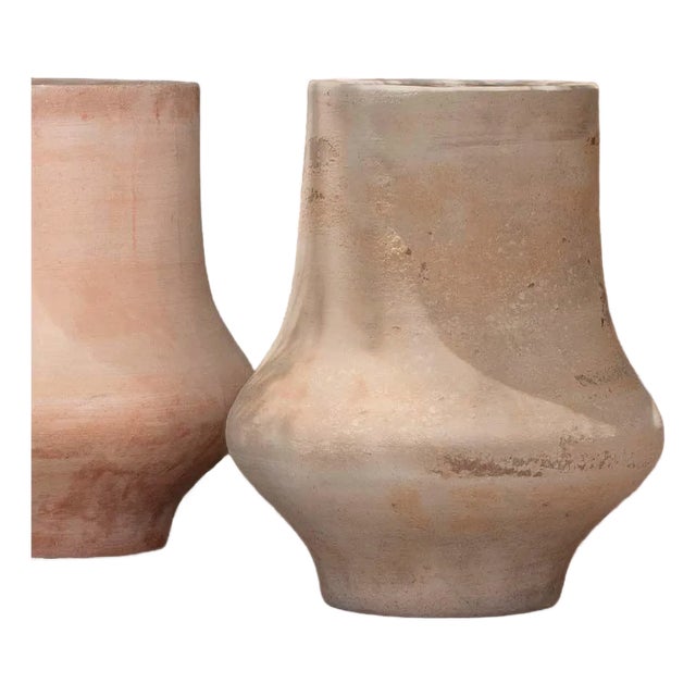 Zuma Planter Brown Terra Cotta Planters, Set of 4 For Sale