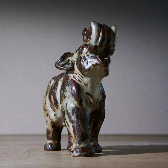 Elephant by Knud Kyhn for Royal Copenhagen For Sale - Image 3 of 8