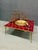 Gold Late 20th Century Space Age Glazed Ceramic & Metal Water Feature, Europe, 1970s For Sale - Image 8 of 11
