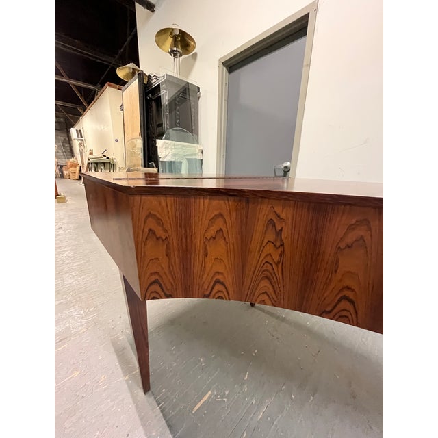 Wood Mid-Century Modern Rosewood Harpsichord, Danish Modern Style, Circa 1960s For Sale - Image 7 of 12
