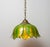 Vintage Boho Lotus Swag Lamp For Sale In Seattle - Image 6 of 6