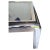 Metal Mid Century Modern Karl Springer Style Chrome & Brass Square Coffee Table For Sale - Image 7 of 9