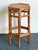 Vintage Bamboo Hexagonal Plant Stand For Sale - Image 10 of 14